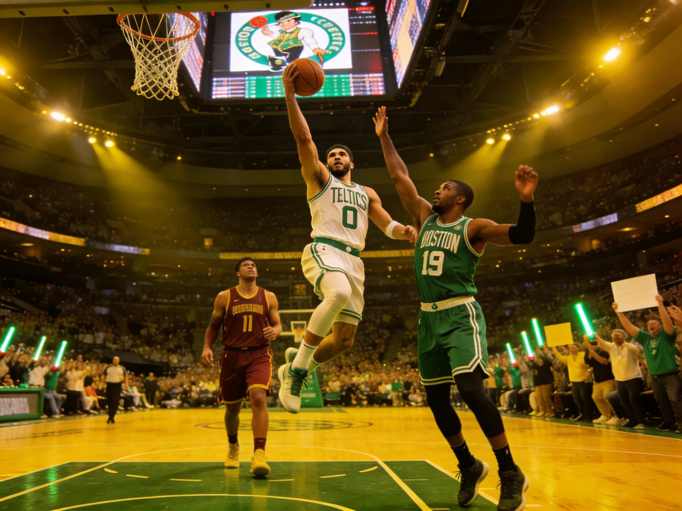 NBA总决赛现场